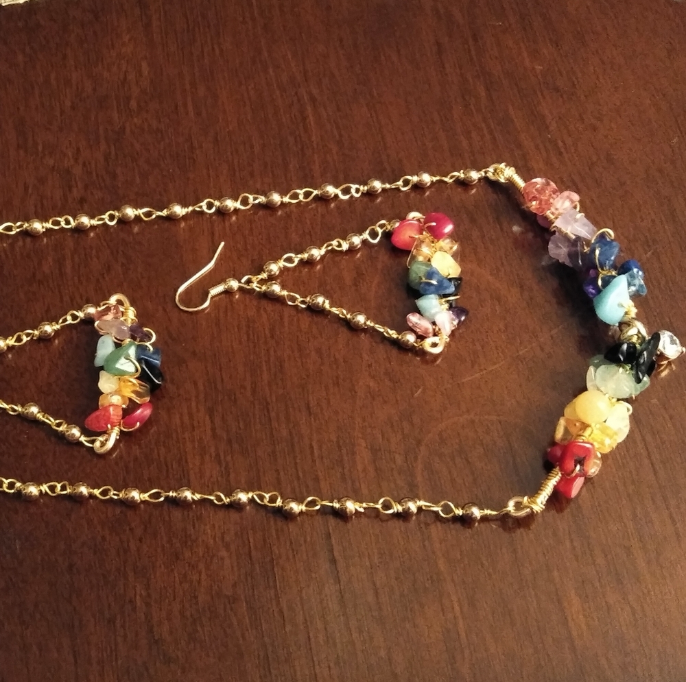 Necklace +Earrings